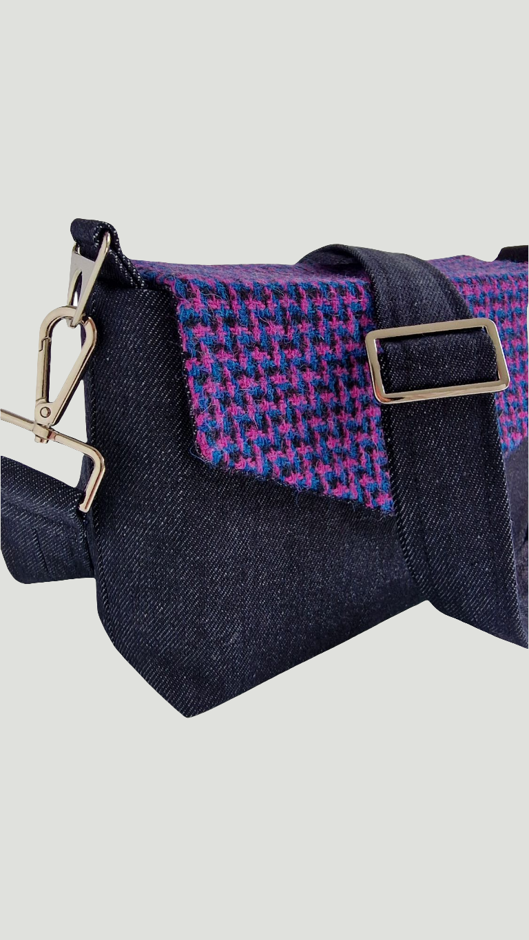 The Ark Lane Crossbody - Harris Tweed