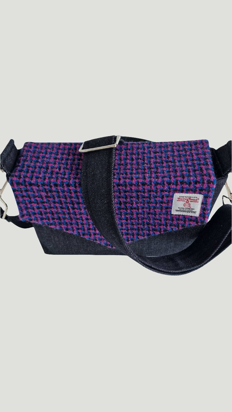 The Ark Lane Crossbody - Harris Tweed