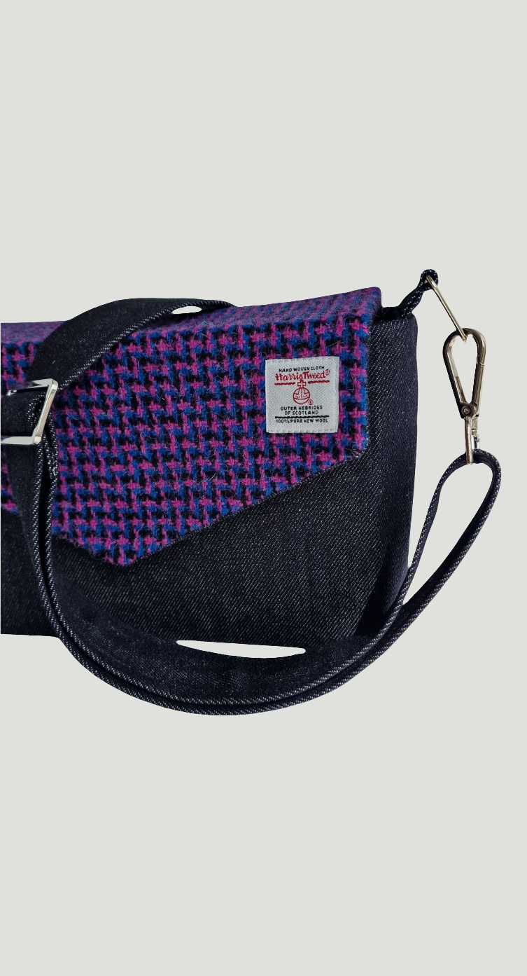 The Ark Lane Crossbody - Harris Tweed