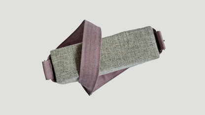 The Ark Lane Crossbody - Pink & Cream