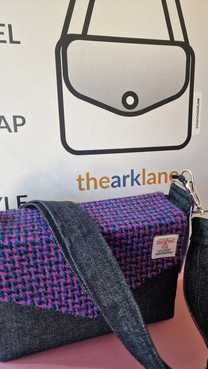 The Ark Lane Crossbody - Harris Tweed