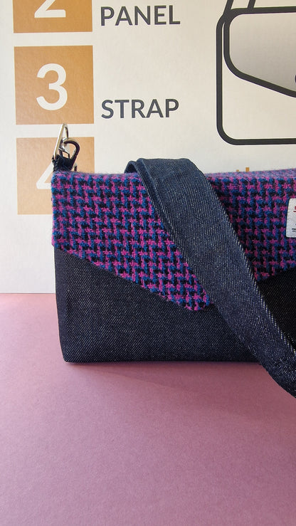 The Ark Lane Crossbody - Harris Tweed