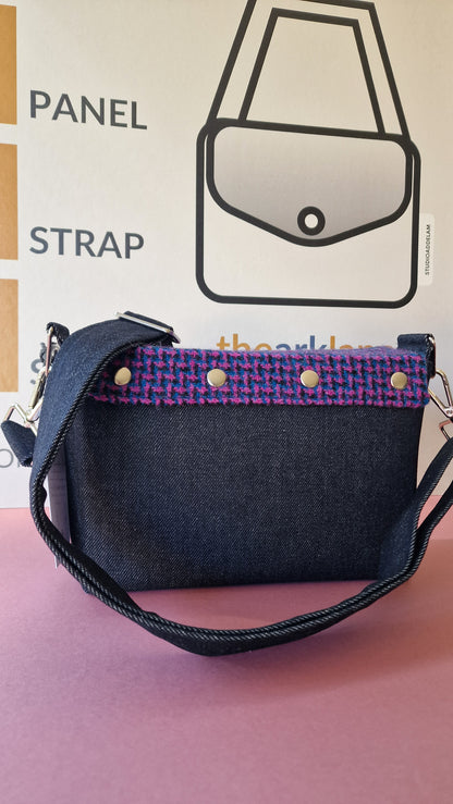 The Ark Lane Crossbody - Harris Tweed